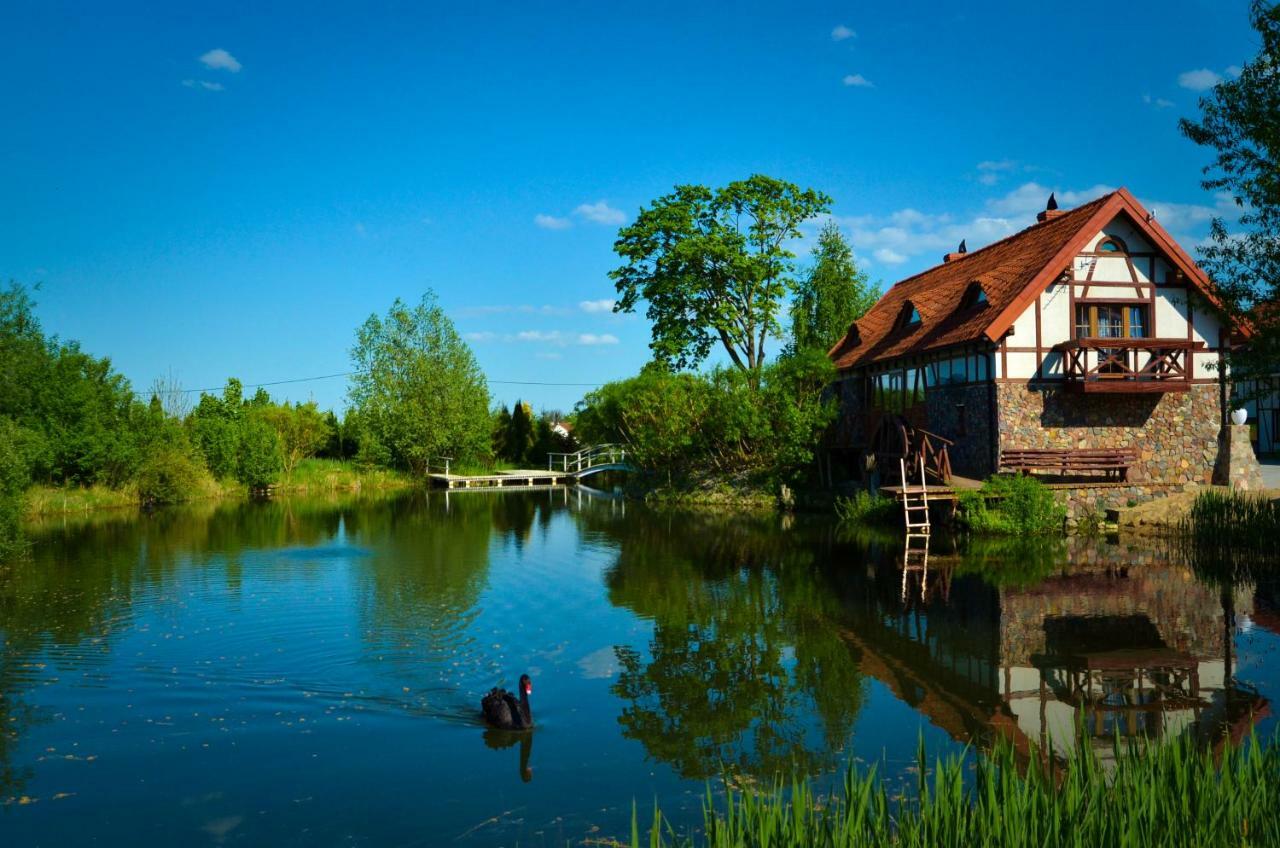Dom Na Wodzie Mazury Villa Dzwierzuty ภายนอก รูปภาพ